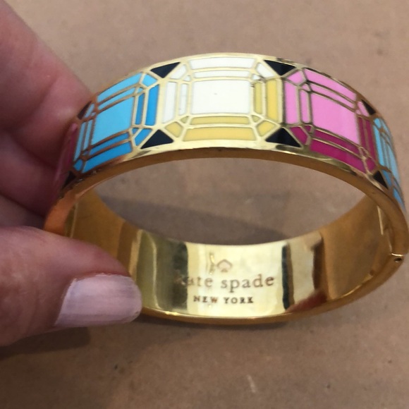 Kate Spade multi color bangle bracelet - Picture 2 of 4